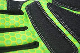 Seibertron HIGH-VIS SDXG2 Dexterity Super Grip Gel Oil & Gas Anti-Vibración Protección de Impacto Guantes CE EN388 4131 XXL