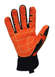 Seibertron High-Vis SDX2 Resistant Reducing Anti-Impact Mechanics Heavy Duty Safety Rescue Gloves CE EN388 4232 L