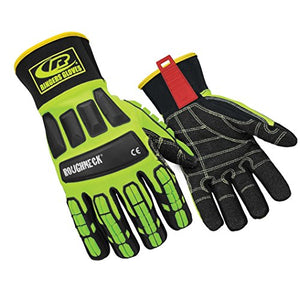 Ringers Gloves R-297 Roughneck KevLoc Heavy Duty Work Gloves, Impact Gloves, X-Small