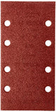 Bosch 2609256A82 Home and Garden - Juego de 10 hojas de lija para lijadoras orbitales (93 x 185 cm, 80 unidades)