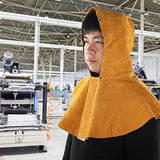Capucha soldador, máscara de soldadura de gran capacidad de tracción antillama para soldadura de herrería