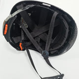 Casco de Seguridad Industrial con Gafas Casco Protector al aire Libre Ajustable para Escalada de Construcción/Black/A
