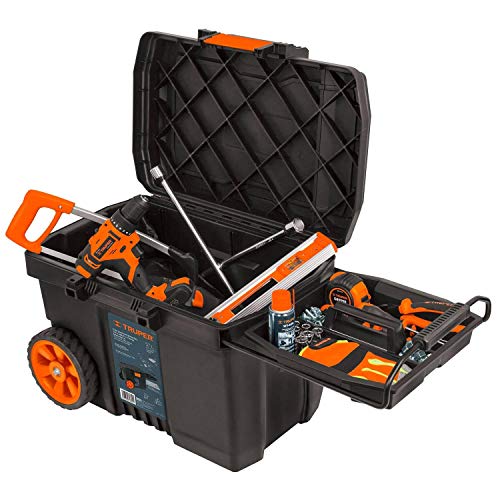 Caja de herramientas con ruedas Truper 23p