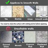 Theshai 12 ganchos de ventosa de plástico transparente de 45 mm con bucles extraíbles para ventanas de vidrio, parabrisas, azulejos, cocina, baño, espejo, ducha, terrario, coche, ventana, oficina, colgadores
