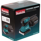Makita BO4556 Lijadora para acabados, 11.4 cm x 10.2 cm, 14,000 oscilaciones por minuto
