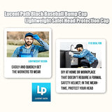 Gorra de protección ligera de seguridad para la cabeza, carcasa de ABS y almohadillas de espuma EVA