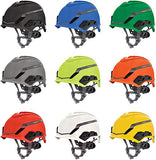 Casco de seguridad color verde
