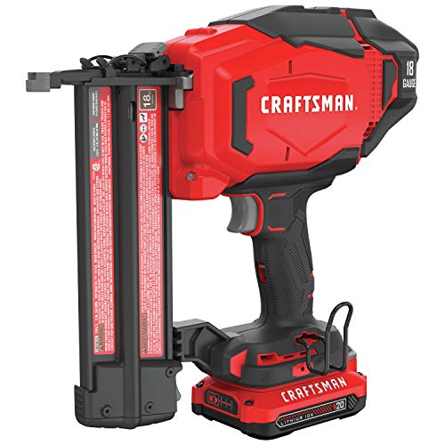 CRAFTSMAN V20 - Kit de clavadora inalámbrica, 18GA (CMCN618C1)
