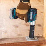 Makita TW161DWYE 12V Max CXT Llave de impacto sin escobillas 1/2" Kit de 1,5 Ah