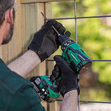 Metabo HPT Kit de taladro/destornillador inalámbrico MultiVolt de 18 V, motor sin escobillas, portabrocas de metal sin llave de 1/2 pulgada, garantía de herramienta de por vida | DS18DBFL2E
