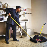 Rubbermaid Commercial Products Pala maximizadora de escombros con gancho de soporte, Negro