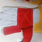 Guantes Soldador , Guantes Gruesos prácticos, Guantes Resistentes al Desgaste Resistentes al Corte, Soldador Guantes de Trabajo de construcción