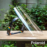 Polaroid Careta protectora en Policarbonato, Ajustable, Diseño Ligero, Calidad Optica y protección UV, Protección Facial, Reutilizable, Incluye funda protectora en Microfibra, Multicolor
