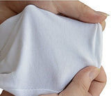 12 unidades/6 pares de guantes de trabajo de algodón blancos de 20,3 cm, talla única