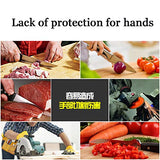 PRICEXES Guantes Anticortes Guantes de los Guantes Operaciones de fabricación de Matanza de Corte Anti-Cortada Procesamiento de Metales Protectora Resistente al Desgaste y Resistente a la corrosión