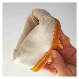 Guantes de Soldador Spot MUÑECO Guantes de 14"35 cm Splith Cowhide Worker Worker Gloves Reforzado Thumb Palm Revista Guante de Soldadura de Palanca Peso Ligero y ampliamente Utilizado
