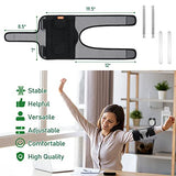 Wahopy Codera de compresión, férula extraíble y correa de apoyo estable para codo de tenista, codo de golf, tendinitis, nervio cubital, dolor de síndrome de túnel cubital, para hombres y mujeres, dormir y uso diario