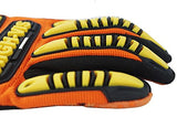 Seibertron High-Vis SDX2 Resistant Reducing Anti-Impact Mechanics Heavy Duty Safety Rescue Gloves CE EN388 4232 L