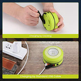 ThorFire CL01 - Linterna LED para Acampada, manivela, USB, Recargable, Plegable, Linterna de Emergencia, luz Nocturna, lámpara para Camping, Senderismo, Tienda de campaña, jardín, Patio