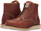 Carhartt Botas de trabajo impermeables de 6 pulgadas para hombre, Bronceado, 10