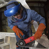 Sellstrom - Máscara de seguridad de doble corona para hombres y mujeres, tinte transparente, corona de policarbonato, protector de barbilla, ventana antivaho grande, casco de carraca, ANSI Z87.1, S38110