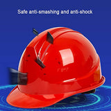 Casco de Seguridad Industrial, Casco de construcción rígido, arnés de 4 Puntos, Casco de Protección, Casco de Trabajo Casco
