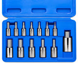 Neiko 10074A Metric MM Pro-Grade Llaves de Cubo Hexagonales, 13 piezas