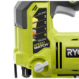 Ryobi P5231 ONE+ - Sierra de calar orbital inalámbrica en forma de T, 18 voltios, 3000 SPM con base ajustable (solo herramienta) (sin embalaje minorista)