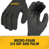 Dewalt DPG737M - Guantes de agarre con aislamiento térmico 2 en 1, tamaño mediano