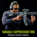 Peltor Protector auditivo electrónico Sport Tactical 100, protección auditiva, NRR 22 dB, ideal para el rango, disparo y caza, TAC100-OTH