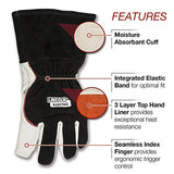 Guantes soldador Professional MIG Welding Gloves | Comfort & Heat Resistance | Large | K3806-L