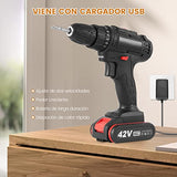 Taladros, Taladros Inalámbricos, Taladros Multiusos y Utensilios Domésticos 7500 mAh, 12 V Ideal para montaje de muebles, desmontaje de electrodomésticos, desmontaje de juguetes
