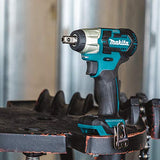 Makita TW161DWYE 12V Max CXT Llave de impacto sin escobillas 1/2" Kit de 1,5 Ah