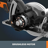 Worx WX531L.9 20V Power Share WORXSAW Sierra circular compacta inalámbrica de 4.5 pulgadas (solo herramienta)
