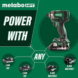 Metabo HPT WH18DBDL2 18V Cordless Brushless Triple Hammer Impact Driver Kit, Two Compact 3.0Ah Lithium Ion Batteries, Powerful 1,832 in/lbs Torque, Variable Speed Trigger, IP56 Compliant, LED Light