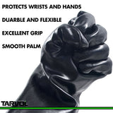 Resistente a los Agentes químicos guantes de PVC (Heavy Duty de grado industrial) largo Cuff ofrece muñeca & Antebrazo Protección – perfecto para la limpieza y protección de ácido, Grasa, aceite, Lab, disolventes, & más.