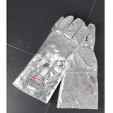 Guantes de Soldador Aislamiento Guantes industriales, Cuero, Guantes de Papel de Aluminio, Horno, Anti escaldado, Fundición, Resistencia al Desgaste, Alta Temperatura, 500-1000 Grados