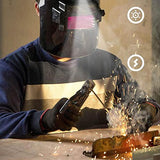 Casco de soldador con oscurecimiento automático Solar Flip Front Protective Electrical para ESTACIÓN de TRABAJO
