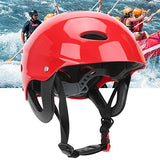 Casco de seguridad, Casco de seguridad de resina ABS, Casco de seguridad con forro de Eva altamente espumado, Color ligero y brillante, para hacer surf, Escalada, Rescate en el agua, Gorra de rafting