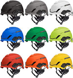 Casco con suspensión de carraca Fas-Trac III Pivot, Tri-Vent, Verde