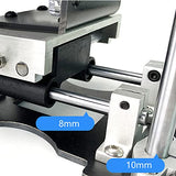 Soporte de ranura 2 en 1 para routers, plantilla de mortaja para máquina de recortar, herramienta de carpintería de pista lineal, cierres invisibles, localizador de perforaciones