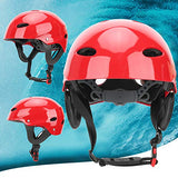 Casco de seguridad, Casco de seguridad de resina ABS, Casco de seguridad con forro de Eva altamente espumado, Color ligero y brillante, para hacer surf, Escalada, Rescate en el agua, Gorra de rafting