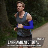 Mangas para brazo de seda hielo, con protección solar UV UPF 50, Paq4 pares,Mangas protectoras de brazos para baloncesto, correr, ciclismo, golf, béisbol y fútbol
