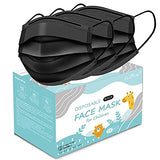 100 máscaras faciales para niños, transpirables,