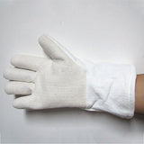 Moolo Guantes ignífugos Guantes de protección Guantes de calefacción industriales de 300-400 Grados Guantes de Alta Temperatura contra Incendios