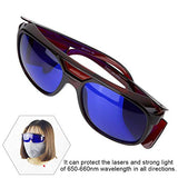 Gafas Protección Contra Rayos Uv, Gafas Protección Contra Rayos Láser Gafas de Seguridad Anti Rayos Infrarrojos Para La Vista, Antirreflejo, Protección Contra Los Rayos Ultravioleta