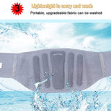 WYCSAD Soporte Lumbar Cinturón de protección de Cintura Hernia de Disco Tratamiento de tensión Muscular Hombres Mujeres Protección de Cintura Soporte de Columna ortopédica (Tamaño : XL/X-Large) (