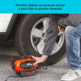BLACK+DECKER Inflador Multipropósito Digital 20V MAX* BDINF20-B3