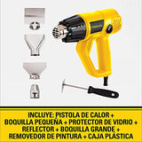 STANLEY Pistola de Calor Electrica con Control de Temperatura Variable 1800W STXH2000K