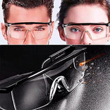 TCI Lentes De Seguridad Anti Virus Protectores Gafas Protectoras Transparentes Protecciones para Los Ojos Lentes Transparentes, de Visión Amplia, Ajustable
